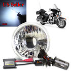 Knockoffparts005631 Kno For Harley Round Usa Clear Proj Headlight Bucket Hid