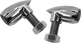 K68462 Kodlin Neowise Grooved Run/brake/turn Lights Rear Chrome