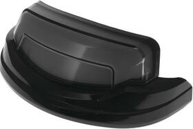 2967 Kuryakyn Tracer Rear Fender Tip Led Light Glossy Black Smoke/red #2967