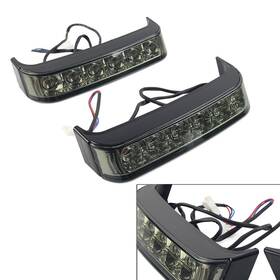 Lbox 550720763278 Led Saddlebag Run Brake Light For Harley Electra Glide Road King 1997-2013 Smoke