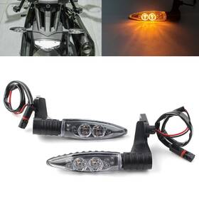 Lbox 550722553921 For Bmw F800 Gs/r/s R1200 Led Amber Rear Turning Signal Blinker Light