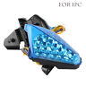 Tube-47yf074 Led Brake Taillight For Yamaha Yzf R1 2007 2008 Blue Lens With Turn Signal Lamp