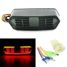 Led Motorcycle Turn Signals Integrated Taillight Fit Honda Cbr650f Ctx700 14-18