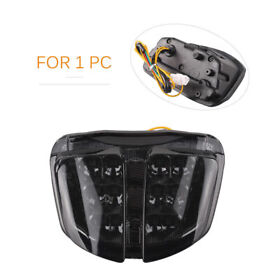 Tu47yf049 Led Rear Tail Light With Turn Signals Fit Suzuki Gsxr600 Gsxr750 2006 2007 Black