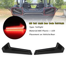 Tl-503-red Led Tail Light Brake For Polaris Sportsman 1000 Xp Rzr Turbo 18-21 Red