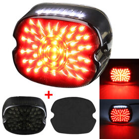 Mall-217ohlo27o5-4 Led Tail Light Smoke Lamp Turn Signal Brake For Harley Sportster Softail Touring