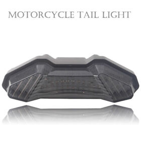 Fz-09 Led Taillight Tail Brake Light Lamp Smoke Lens Covers For Yamaha Mt-9 2014