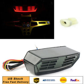 Led Turn Signal Integrated Taillight Motor For 2014-2018 Honda Cbr650f Ctx700 Us