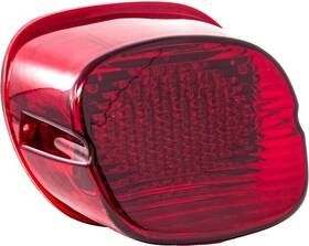 Letric Lighting 810088721014 Deluxe Strobing Slantback Led Taillight Red