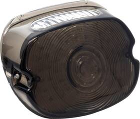 Letric Lighting 810088722820 Slantback Low Profile Led Taillight With Window Smk #llc-sltl-s-st