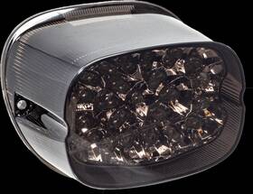 Letric Lighting Co 810088721069 Llc-sqtl-sa Sqaureback Led Tailight Smoke Lense