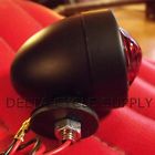 02956 Light Harley Satin Xs Bullet Dual-filament Bobber Red Cb Kz Tail Stop Black