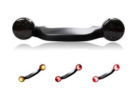 Fbaliu109 Liujjyh Motorcycle Rear Bullet Led Turn Signals Light Bar Integrated Taillight Brake