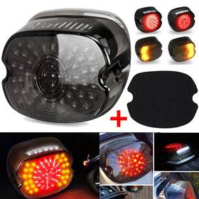 Lkv 906539803443 Led Brake Tail Light For Harley Softail Fatboy Flstf Dyna Super Wide Glide Fxdwg