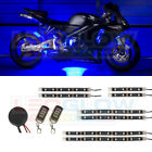 Lu-mc-adv-b-8.2 Ledglow Blue Moto Motorcycle Bike Led Light Flexible 842383106081