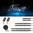 Lu-mc-smd-ib-6pc Lu-mc-adv-ib-6.2 Ledglow Advanced Ice Blue Smd Led Motorcycle Light 842383110224