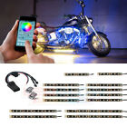 Lu-mc-adv-m-bc-14.1 Ledglow Advanced Million Color Led Motorcycle Kit With 842383105435