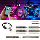 Lu-mc-adv-m-bc-18.1 Ledglow Advanced Million Color Led Motorcycle Kit With 842383106661