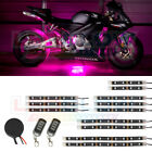 Lu-mc-adv-pi-12.2 Ledglow Pink Motorcycle Smd Led Neon Lights Kit 842383106234