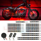 Lu-mc-adv-r-18.2 Ledglow Advanced Red Smd Led Motorcycle Light Kit 842383106494