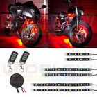 Lu-mc-adv-r-6.2 Ledglow Red Led Flexible Harley Motorcycle Glow Lights 842383105985