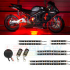 Lu-mc-adv-r-8.2 Ledglow Red Smd Led Flexible Motorcycle Underglow Body 842383106074
