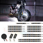 Lu-mc-adv-w-14.2 Ledglow Advanced White Smd Led Motorcycle Light Kit 842383106340