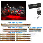 Lu-mc-r-14.1 Ledglow Red Led Motorcycle Lighting Neon Accent Kit 842383104599