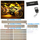 Lu-mc-y-20.1 Ledglow Yellow Led Flex Motorcycle Accent Light Kit 842383104100