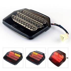 Tl-342-smoke Madhornets Integrated Led Taillight Turn Signals For Honda Cb400 V-tec 03-08 Cb1300 Smoke E