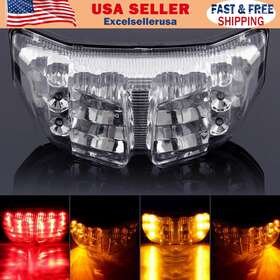 Tl-343-clear Madhornets Integrated Led Taillight Turn Signals For Yamaha Fz1000/fz1 Fazer 06-10 Smoke E