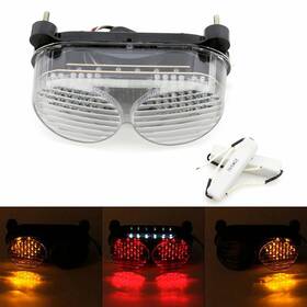Tl-376-clear Madhornets Integrated Led Taillight Turn Signals For Kawasaki Zx6r Zx9r Zx900 Zzr600 E
