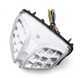 Tl-386-clear Madhornets Integrated Led Taillight Turn Signals For Suzuki Gsxr 600/750 Gsxr1000 09-12 Yu
