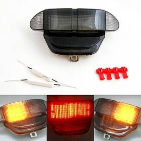 Tl-401-smoke Madhornets Smoke Led Taillight Turn Signals For Honda Cbr900rr 1998-1999