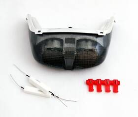 Tl-411-smoke Madhornets Smoke Led Taillight Turn Signals For Yamaha Yzf R6 1998-2000 E