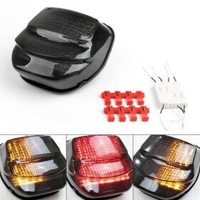 Tl-412-smoke Madhornets Smoke Led Taillight Turn Signals For Honda Cbr1100xx 1999-2007 E
