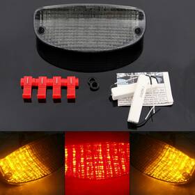 Tl-417-smoke Madhornets Smoke Taillight Turn Signals For Honda Shadow Vlx 1100 Cbr1100xx Hornet 600 E