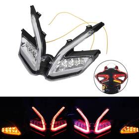 Tl-485-clear Madhornets Led Integrated Tail Light Turn Signals For Ducati 959 899 1299 1199 Panigale