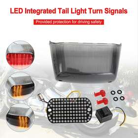 Madhornets Tl-488-black Led Tail Light Turn For Suzuki Volusia 800 Vl1500 Boulevard C50 C90