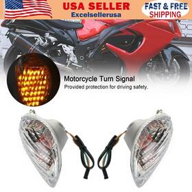 Ts-200-clear Madhornets Rear Turn Signal Light For Suzuki Hayabusa Gsxr1300 Gsx-r 1300 2008-2017 Clear