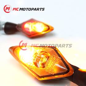 Mc1tslt033smrdpn24001 Mc Motoparts Toucan Led Bright Tail Turn Signal Light 1 Pair For Motorcycle