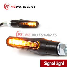 Mcrctslt166smrdsn24001 Mc Motoparts 1 Pair Led Brake Turn Signal Indicator Light Agit For Motorcycle