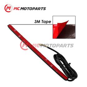 Mcrcttl212rdywsn047 Mc Motoparts For Honda 1 Piece Rear Led Brake And Signal Light Strip Bar All-in-one