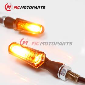 Rmtslt225smrdmm524001 Mc Motoparts T225 Cob Led Turn Signal Indicator Light Tail Brake Lighting For Motorcycle