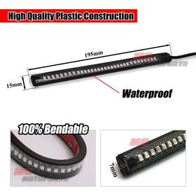 Ttl212001 Mc Motoparts Motorcycle Side Box Led Indicator Brake And Signal Light Strip Bar For Ducati
