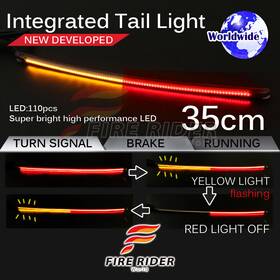 Wttlv35smrdyww9fr07 Mc Motoparts Frw 36cm Led Integrated Tail Light Brake Turn Signal For Universal Honda