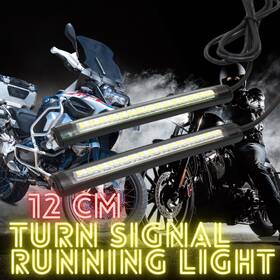 Cl3fattlsbc12whywcc0002 Mc Motorparts For Bmw Gs R-series S1000rr And More 12cm Led Turn Signal Running Light Strips