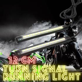 Cl3fattlsbc12whywcc0005 Mc Motorparts For Kawasaki Ninja Z-series Versys And More 12cm Led Turn Signal Running Light