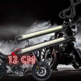 Cl3fattlsbc12whywcc0006 Mc Motorparts 12cm Waterproof Yellow-white Led Light Strips For Suzuki Gsx-r Hayabusa &more