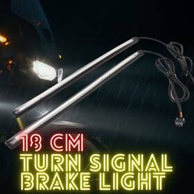 Cl3fattlsbc30rdywcc0001 Mc Motorparts 30cm Waterproof Led Turn Signal And Brake Light Strips For Aprilia Rs660 Rsv4